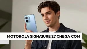 Motorola Signature 27 chega com Snapdragon Extreme e cmera de 200 megapixels o q