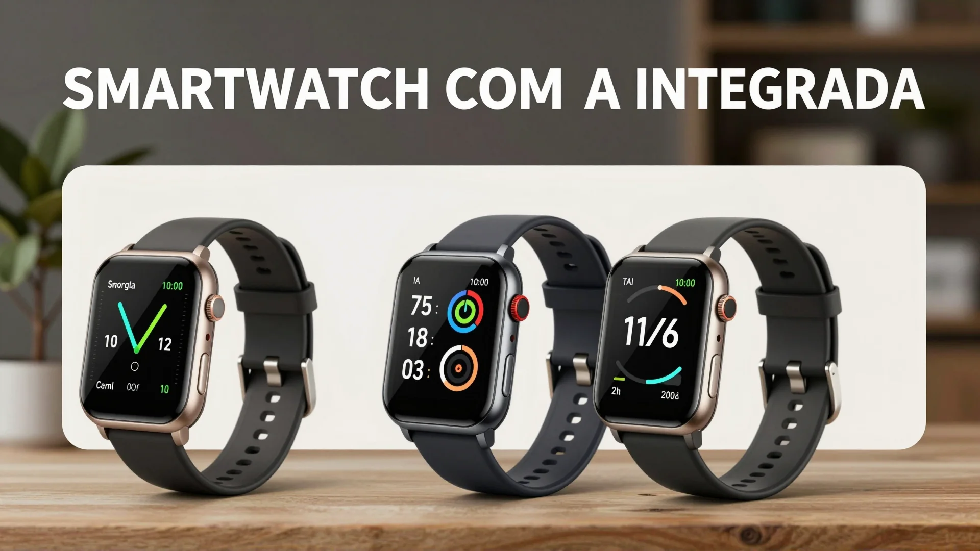 Smartwatch com IA integrada: três opções acessíveis que valem cada centavo para quem busca produtividade