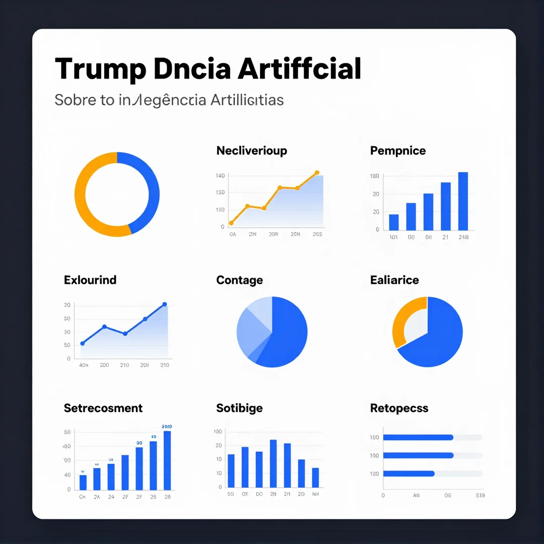 Infográfico - Trump cita forças negativas sobre inteligência artificial: como a política molda o futuro do setor