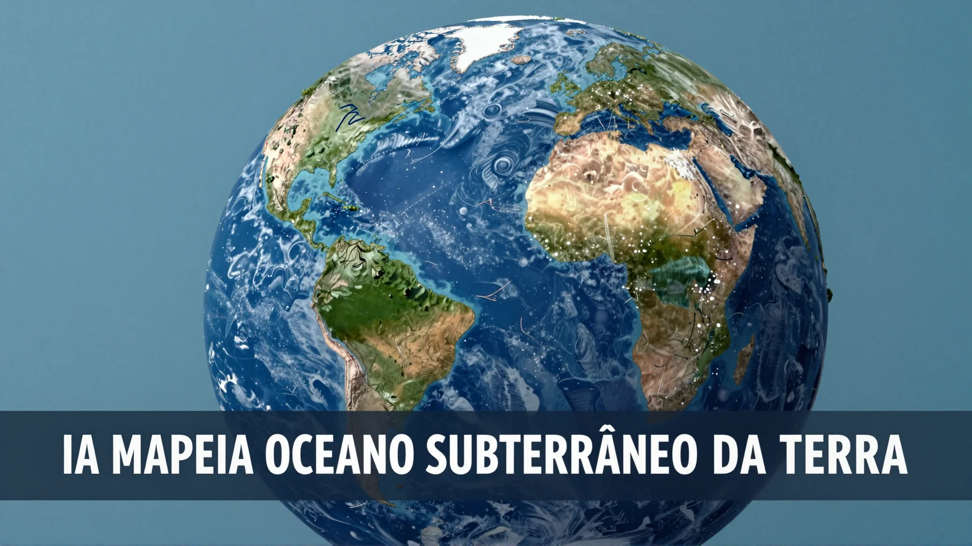 IA mapeia oceano subterrâneo da Terra: novos dados revelam recursos minerais ocultos