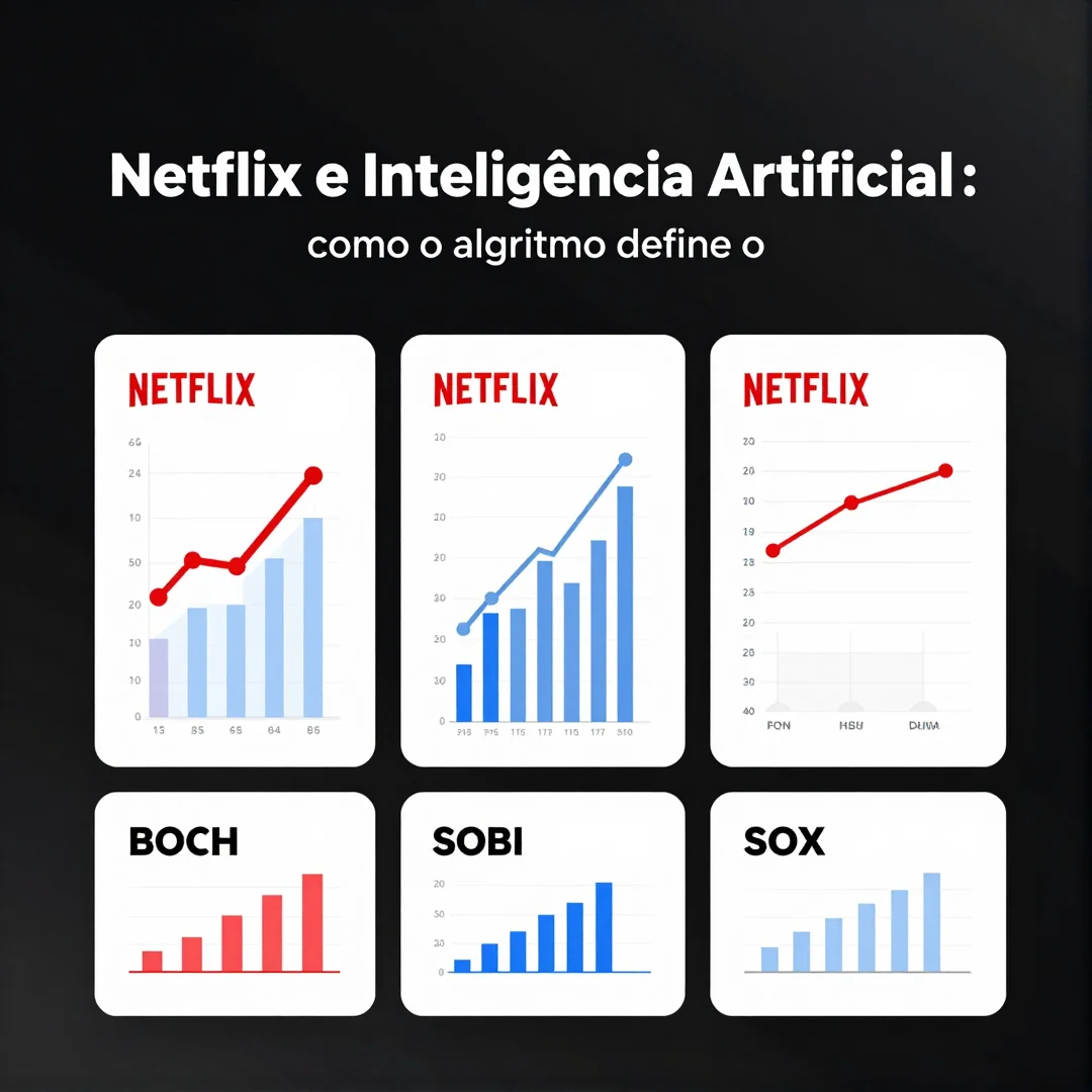 Infográfico - Netflix e Inteligência Artificial: como o algoritmo define o seu entretenimento