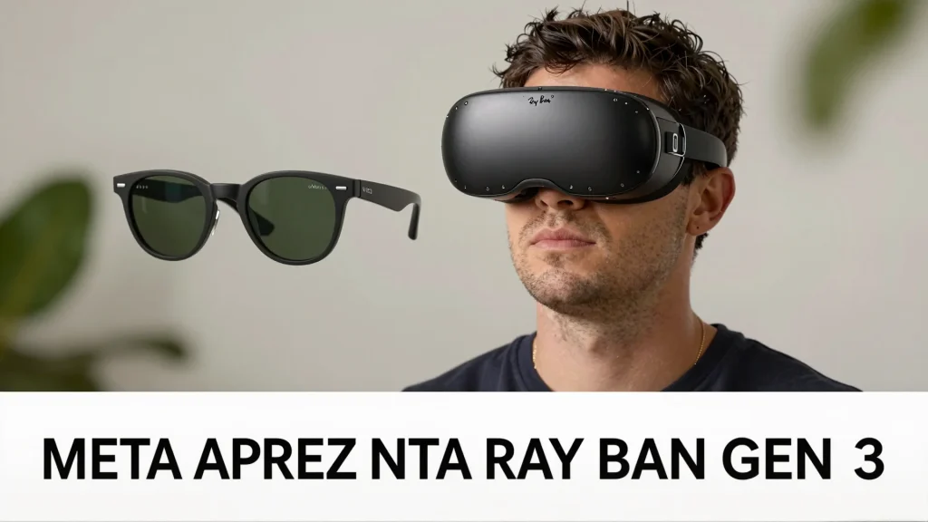 Meta apresenta Ray Ban Gen 3 e culos VR o futuro da realidade aumentada