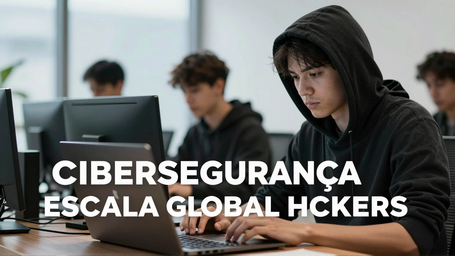 Cibersegurança escala global hackers