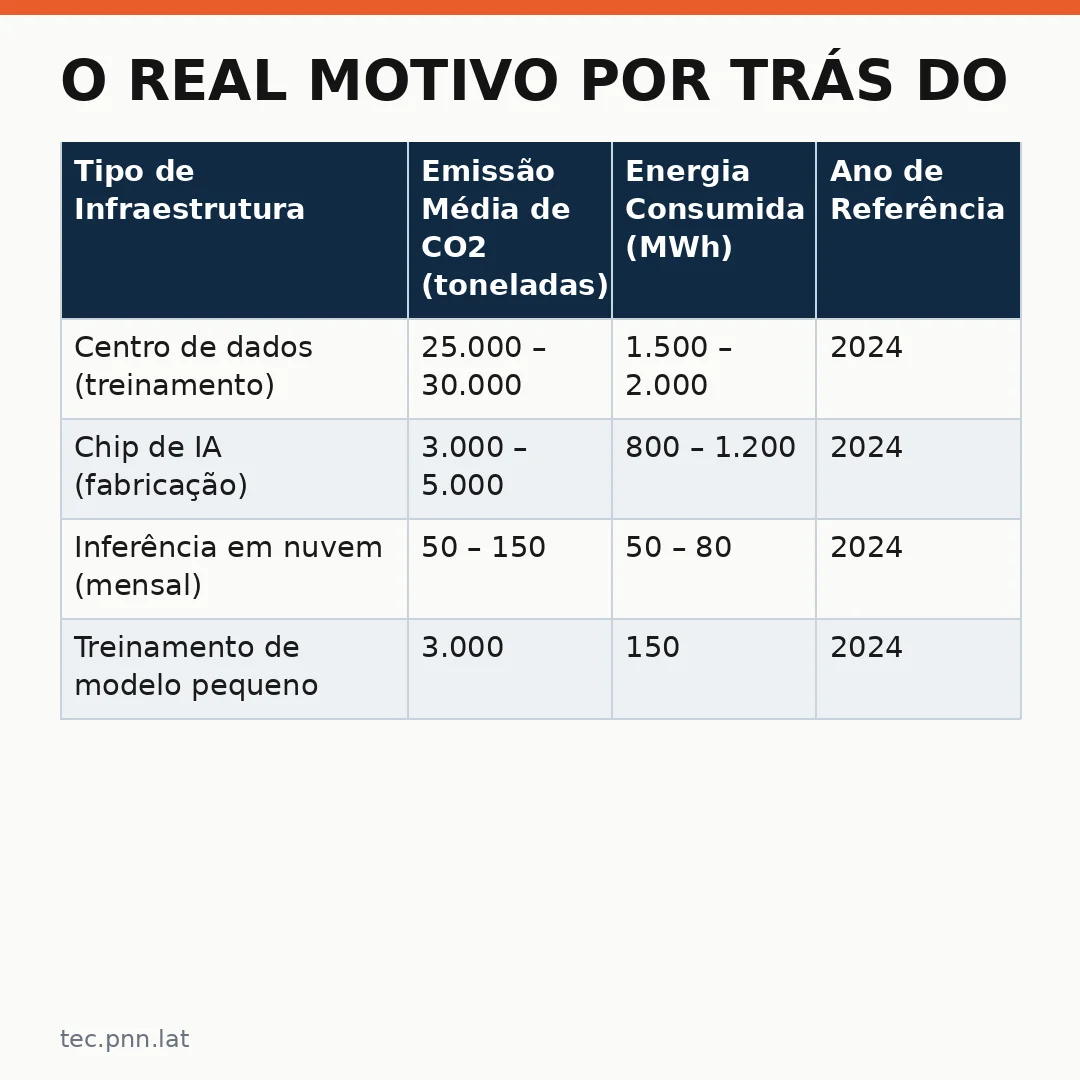 Infográfico - O Real Motivo por Trás do Pedido de Empresas para Desacelerar a IA: Sustentabilidade e Impacto Global