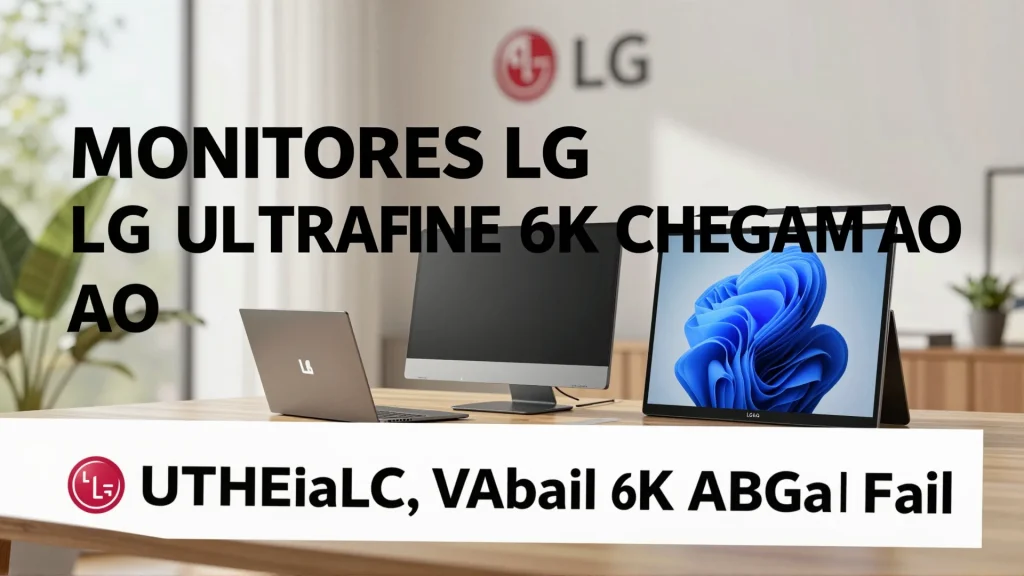 Monitores LG UltraFine 6K chegam ao Brasil compare modelos e preos oficiais