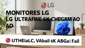 Monitores LG UltraFine 6K chegam ao Brasil compare modelos e preos oficiais