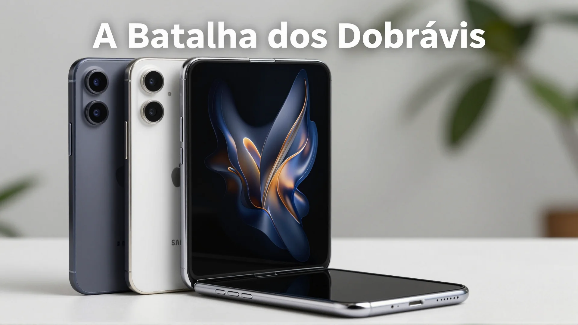 A Batalha dos Dobráveis: iPhone Duo Confronta Samsung Z Fold 8 no Mercado Global