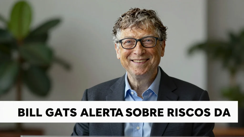 Bill Gates alerta sobre riscos da IA e prope regulao global