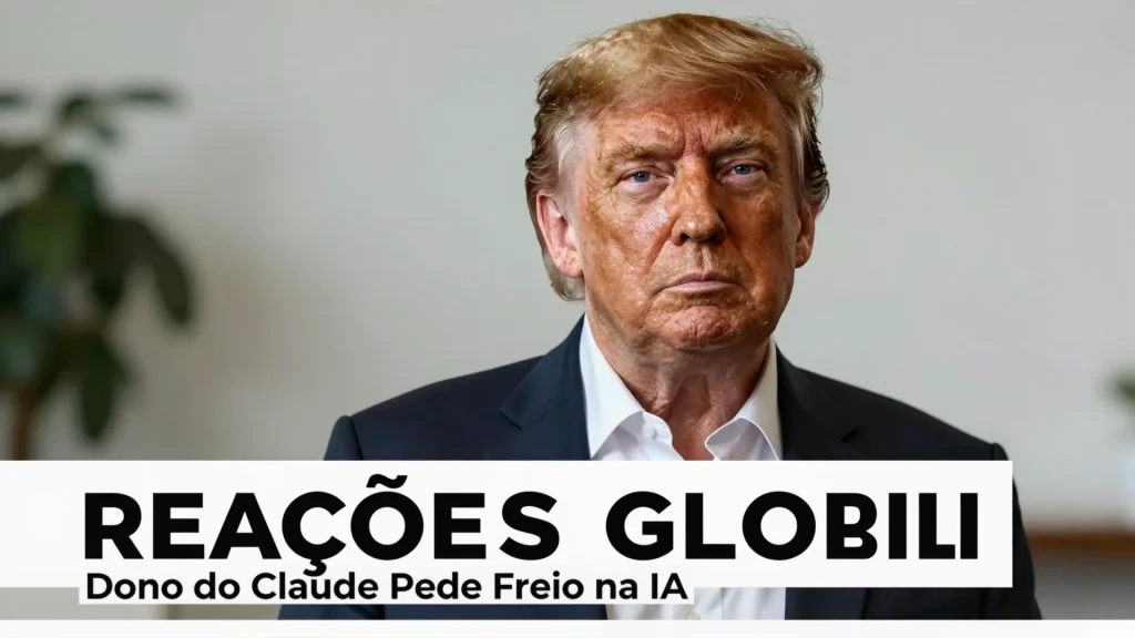Reaes Globais Dono do Claude Pede Freio na IA Trump Minimiza e Europa Busca Segu