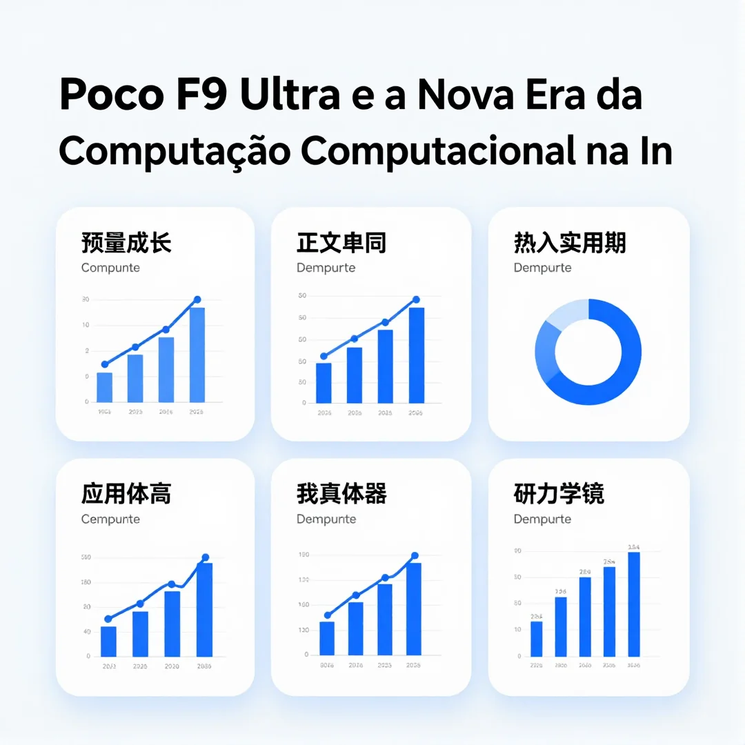Infográfico - Poco F9 Ultra e a Nova Era da Computação Computacional na Intelligência Artificial Móvel