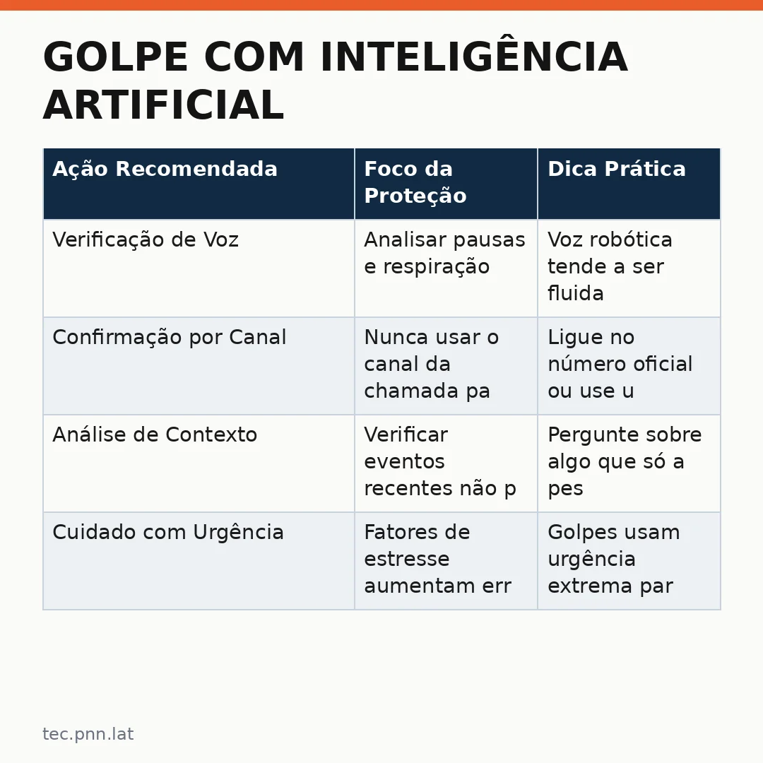 Infográfico - Golpe com Inteligência Artificial: os sinais que você aprendeu a procurar já não funcionam tão bem