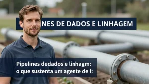 Pipelines de dados e linhagem o que sustenta um agente de IA preciso na AWS