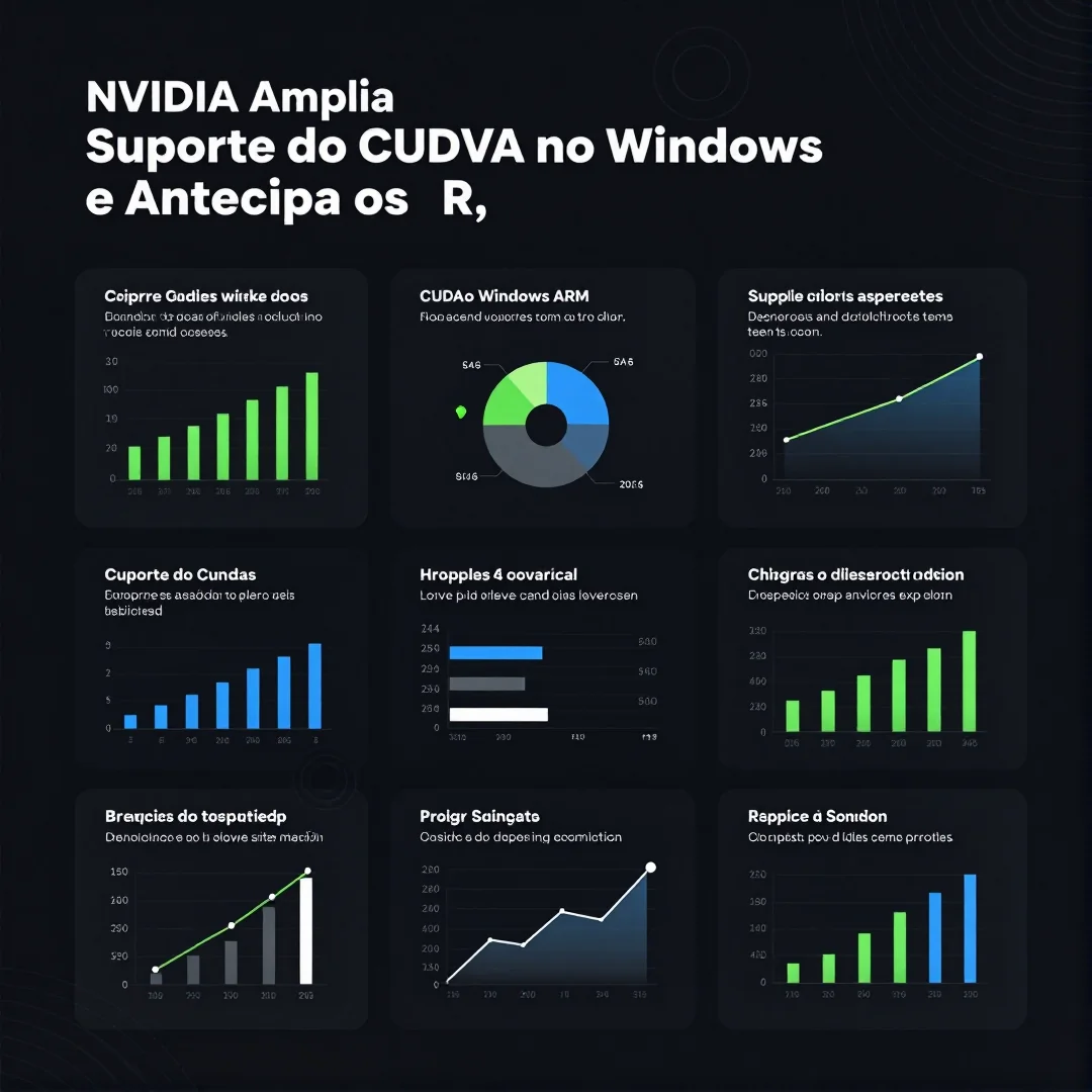 Infográfico - NVIDIA Amplia Suporte do CUDA no Windows ARM e Antecipa os RTX Spark