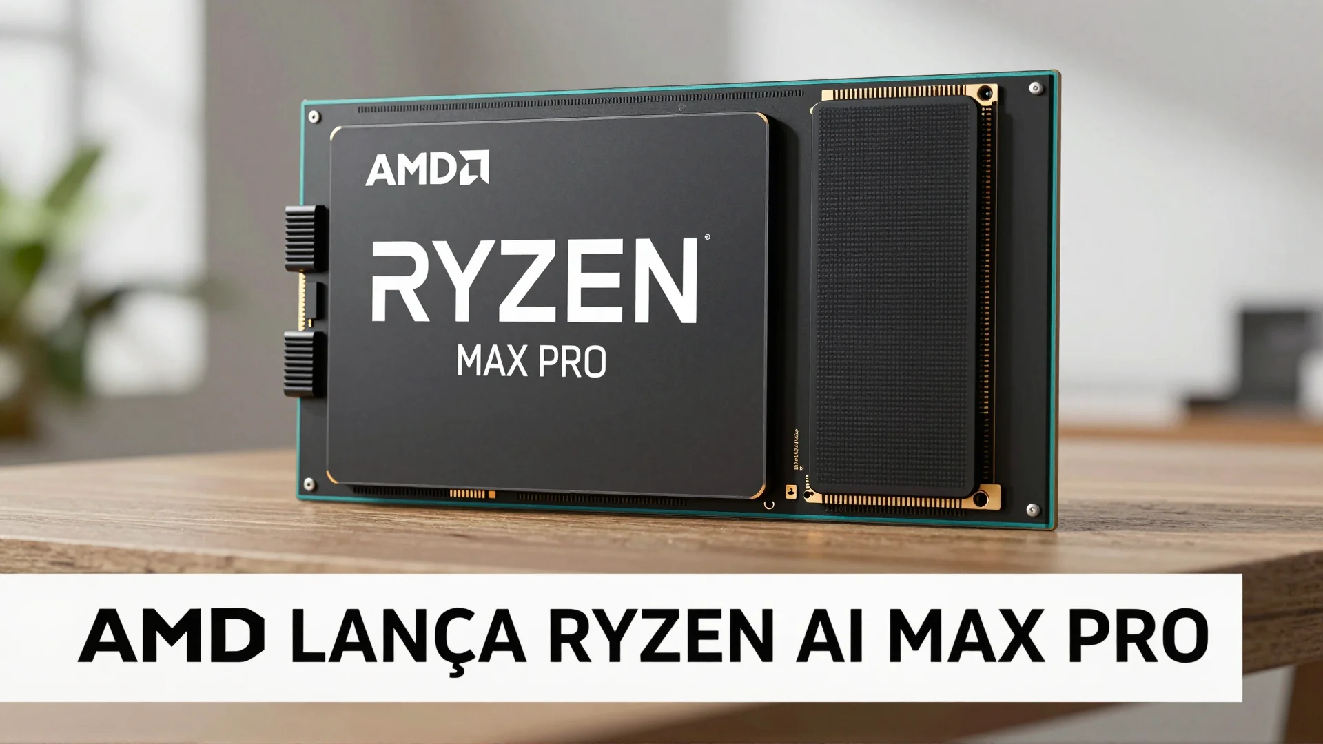 AMD Lança Ryzen AI Max PRO 400: A Revolução da IA Agêntica Local
