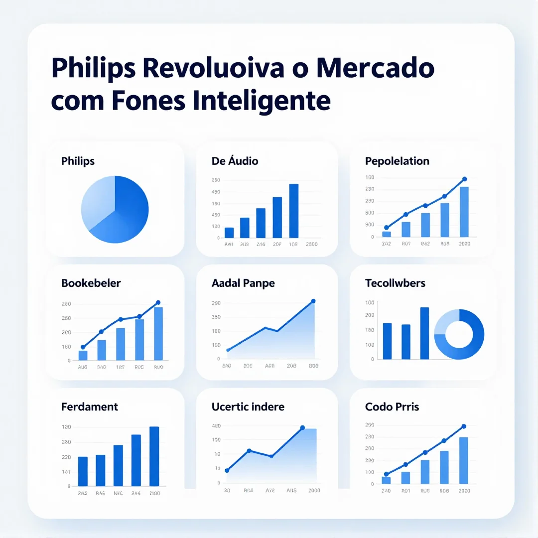 Infográfico - Philips Revoluciona o Mercado de Áudio com Fones Inteligentes em 2026
