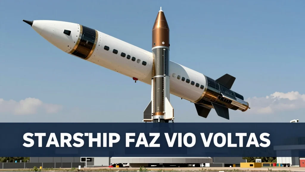 Starship faz voo voltas o que voc precisa saber sobre as misses orbitais da Spac