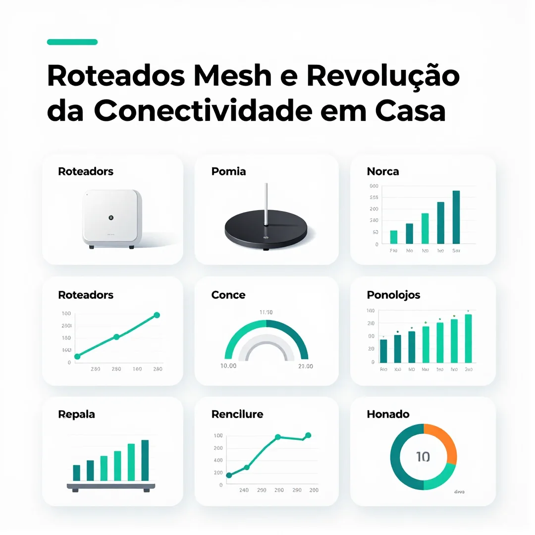Infográfico - Roteadores Mesh e a Revolução da Conectividade em Casa