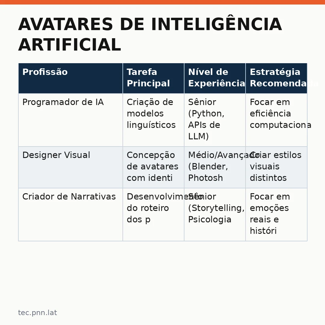 Infográfico - Avatares de Inteligência Artificial: A Economia Que Nasce das Redes Sociais