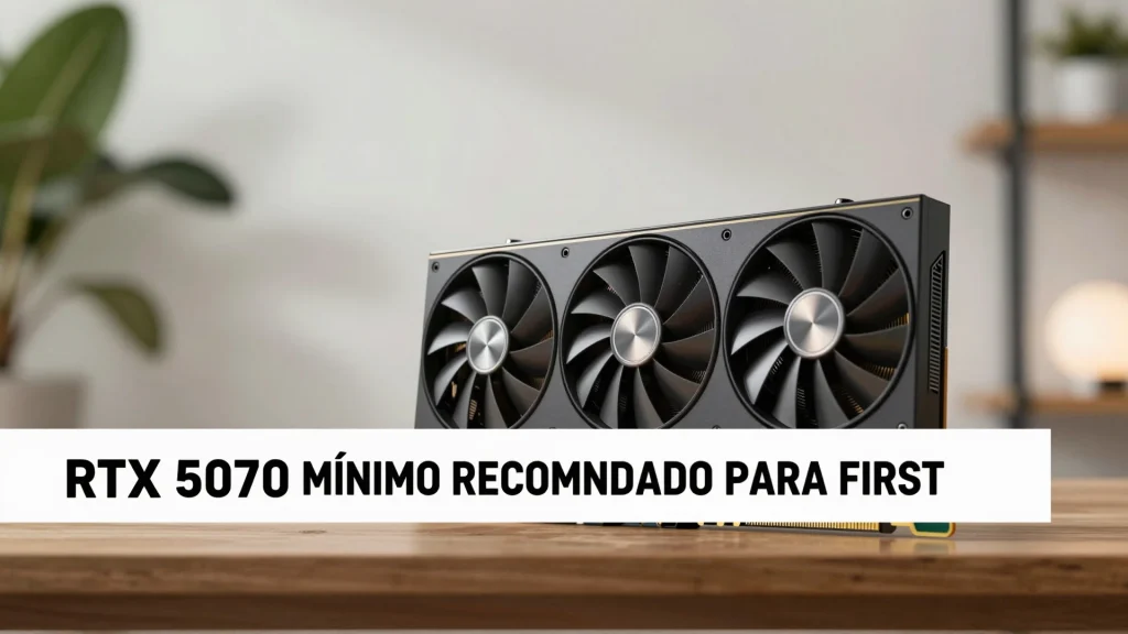 RTX 5070 mnimo recomendado para First Light e o novo patamar do realismo em jogo