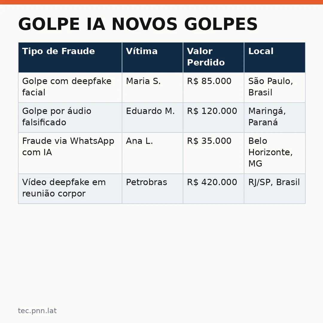 Infográfico - Golpe IA novos golpes: como se proteger dos deepfakes que invadem o seu dia a dia