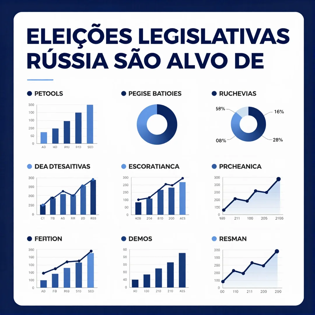Infográfico - Eleições legislativas Rússia são alvo de ciberataque: vulnerabilidades expõem riscos globais