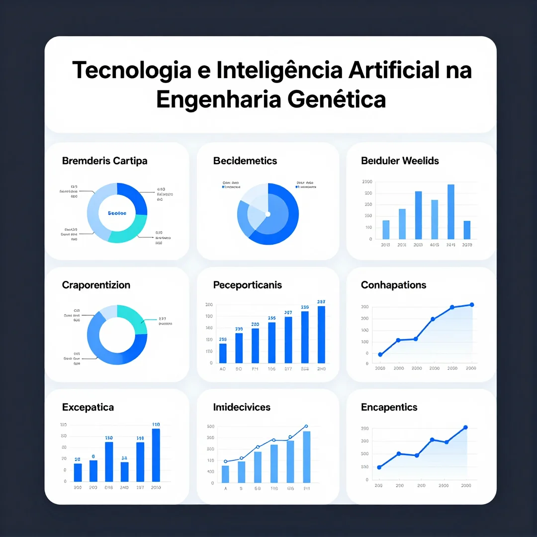 Infográfico - Tecnologia e Inteligência Artificial na Engenharia Genética Veterinária Internacional