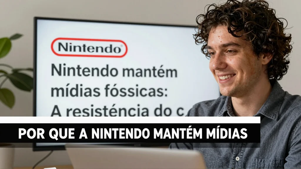 Por que a Nintendo mantm mdias fsicas A resistncia do consumidor contra o stream