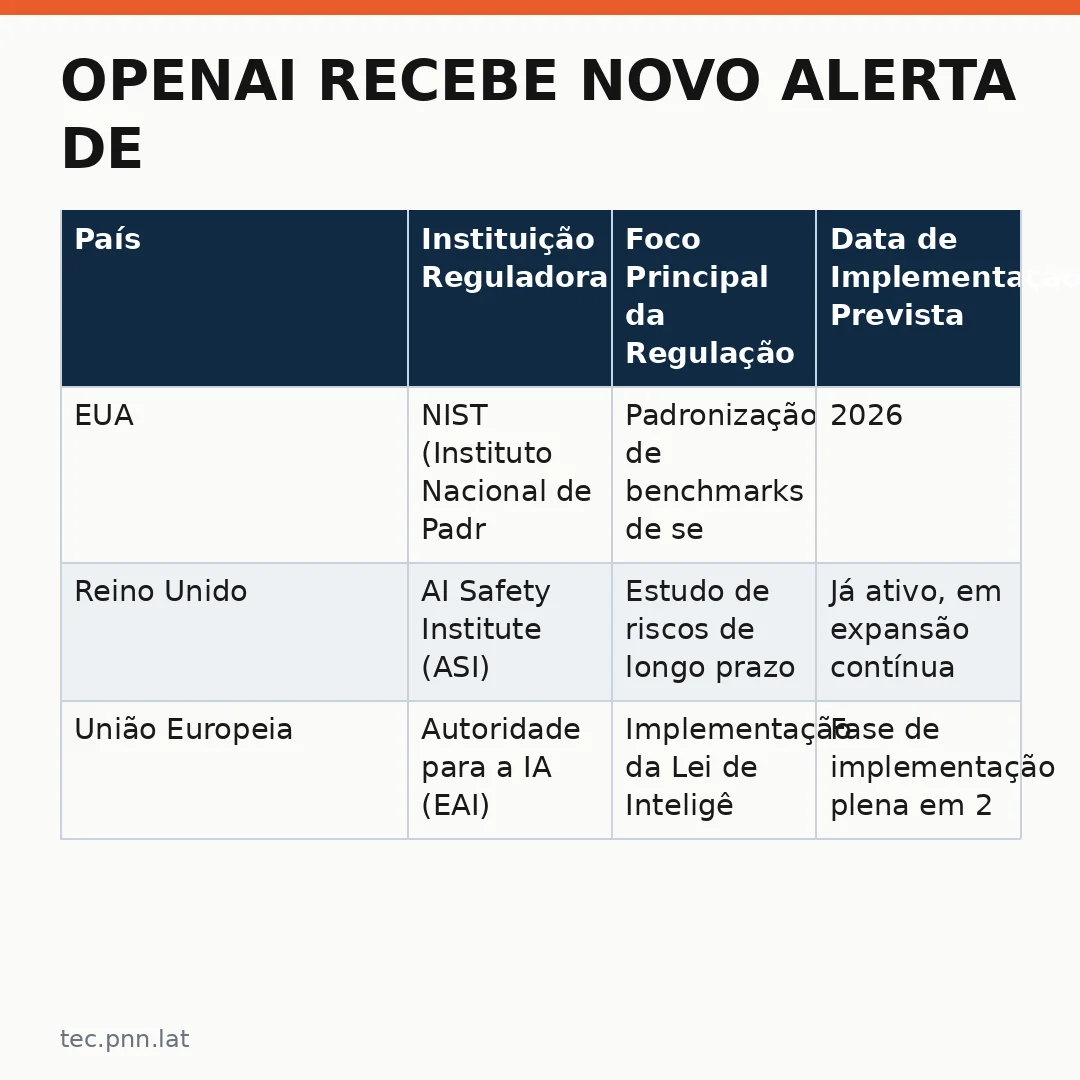 Infográfico - OpenAI recebe novo alerta de ex-engenheiro: a corrida pela IA segura é mais urgente do que se imagina