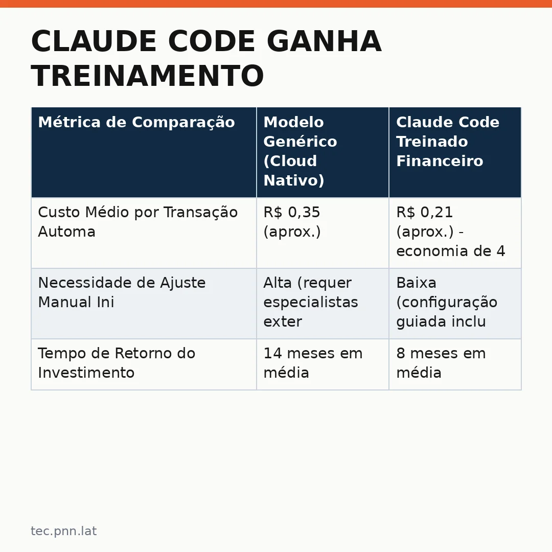 Infográfico - Claude Code ganha treinamento especializado para bancos no AWS Marketplace: o que isso significa para o mercado financei