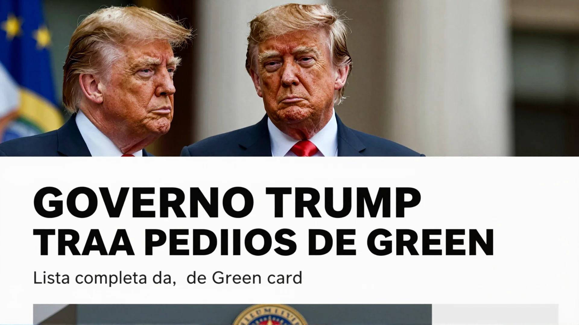 Governo Trump trava pedidos de green card: lista completa das big techs afetadas pela nova restrição nos EUA