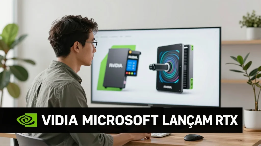 NVIDIA Microsoft lanam RTX novos agentes de IA chegam ao PC Windows em 24 horas
