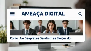 Ameaa Digital Como IA e Deepfakes Desafiam as Eleies do Futuro