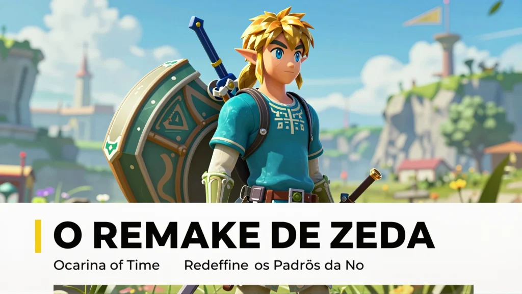 O Remake de Zelda Ocarina of Time Redefine os Padres da Nostalgia Grfica e de Me