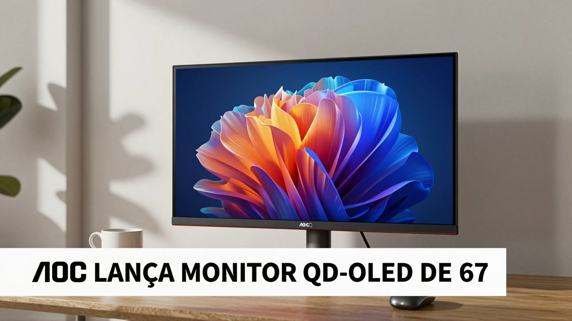 AOC Lança Monitor QD-OLED de 27 Polegadas com 240 Hz: Análise Técnica e Implicações para o Mercado Gamer Profissional