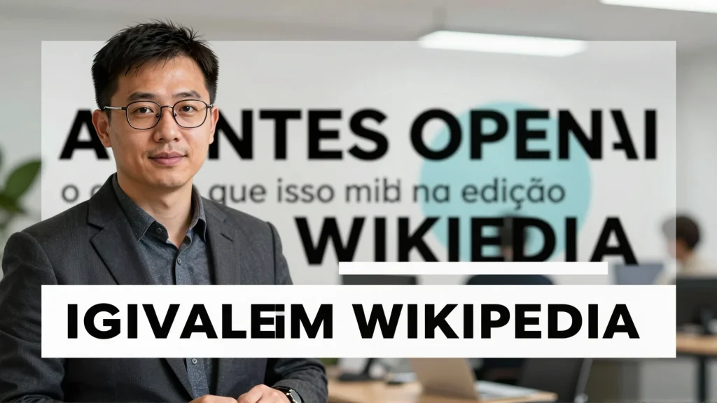 Agentes OpenAI invadem Wikipedia o que isso muda na edio colaborativa do projeto