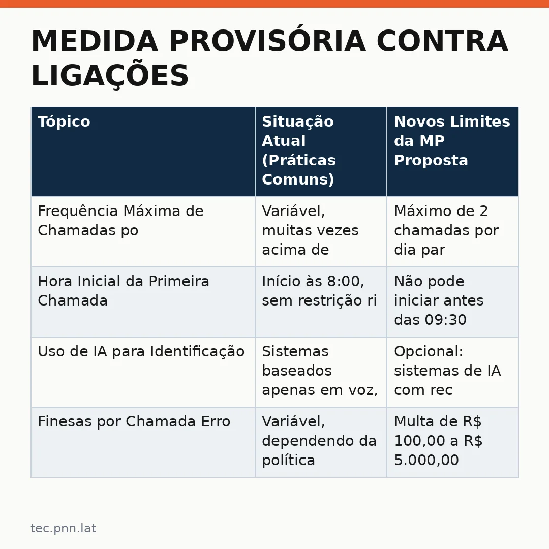 Infográfico - Medida Provisória contra Ligações Abusivas: O Que Significa para o Setor de IA e Tecnologia