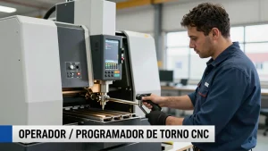Operador  Programador de Torno CNC Salrio Competitivo e Oportunidade na Indstria