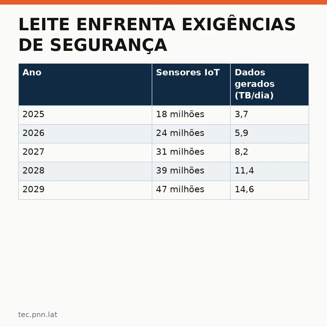 Infográfico - Leite enfrenta exigências de segurança do que a própria IA: declaração da Microsoft revela novo paradigma em tecnologia