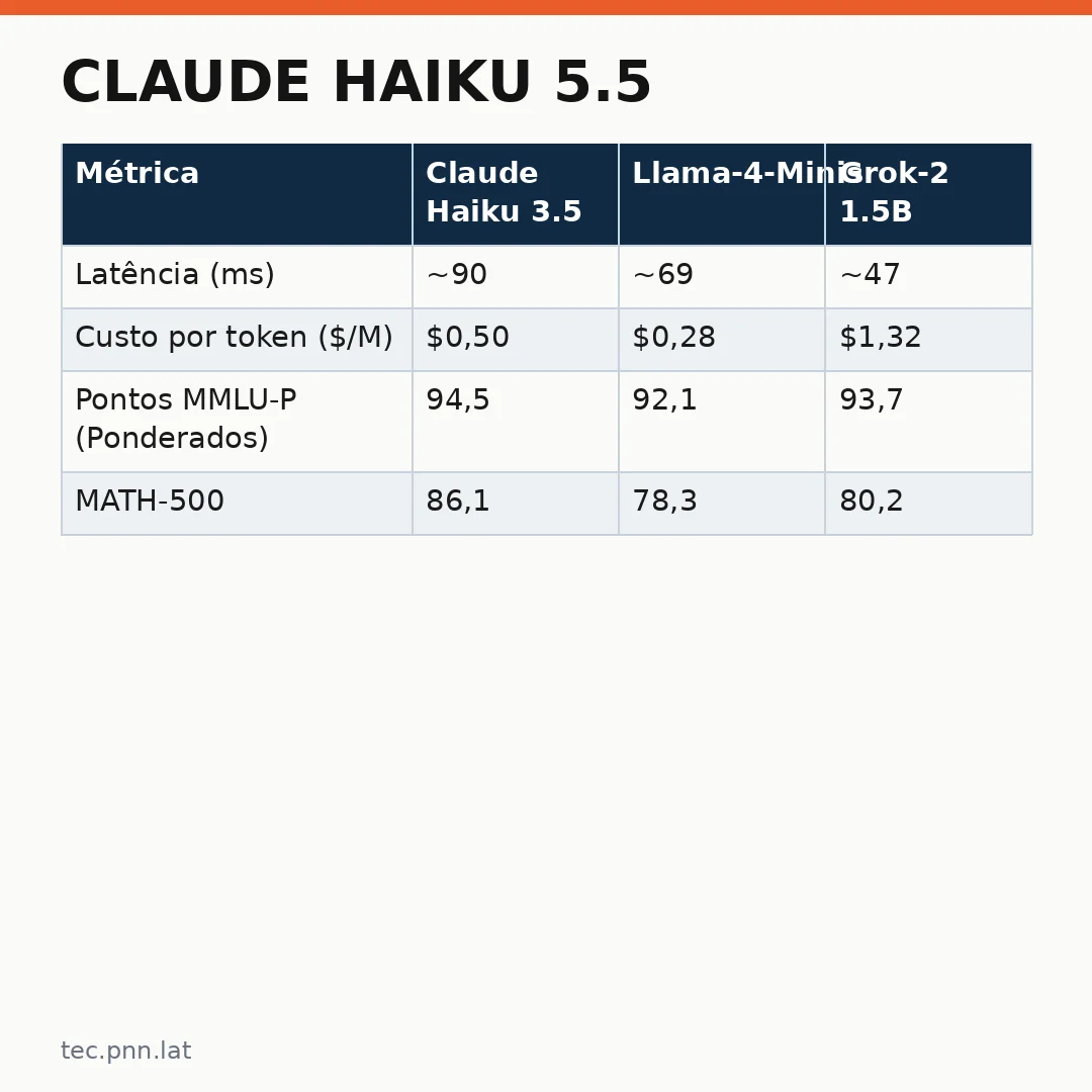 Infográfico - Claude Haiku 5.5: O Modelo Mais Rápido da Anthropic Chega ao Mercado
