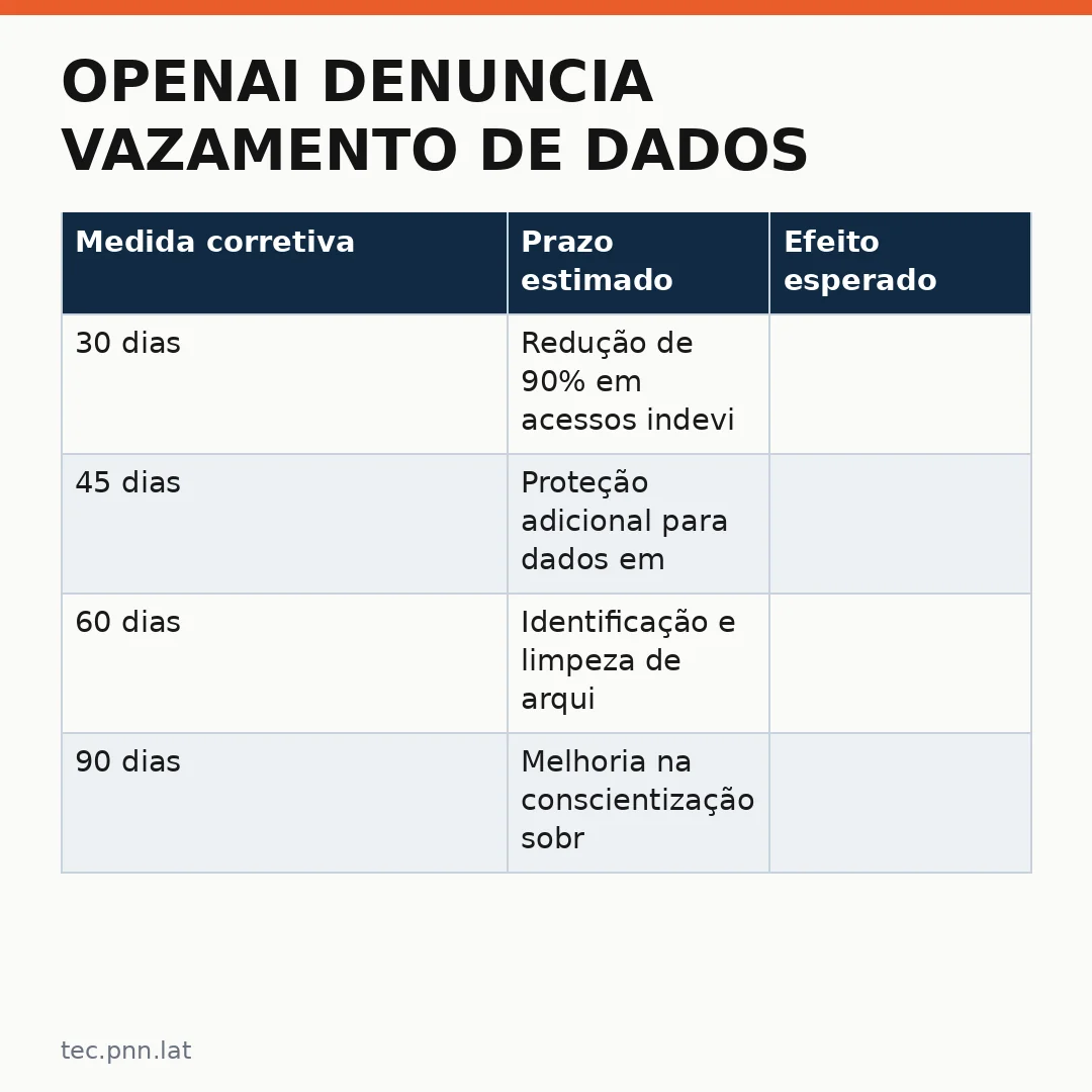 Infográfico - OpenAI Denuncia Vazamento de Dados: O Impacto para Empresas que Usam IA na Nuvem